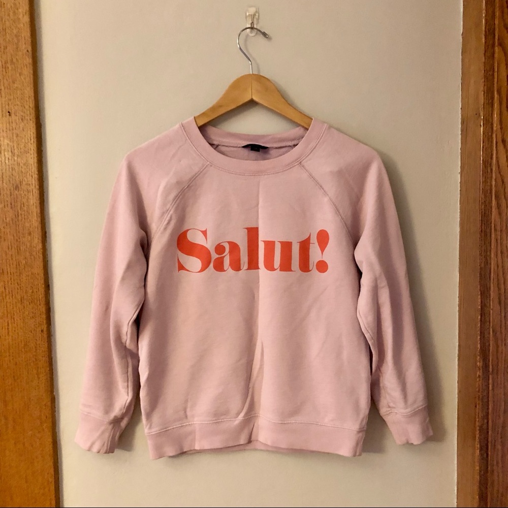 J.Crew Salut! Sweatshirt